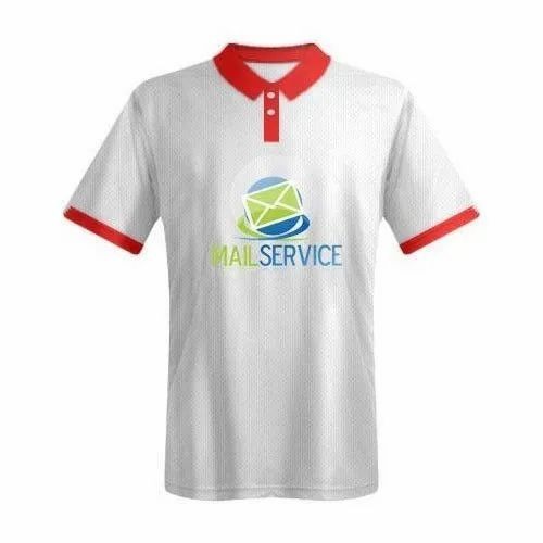 Mens Printed Promotional T-Shirt - Cotton Fabric, Sizes S to XL | Collar Neck, Machine Washable