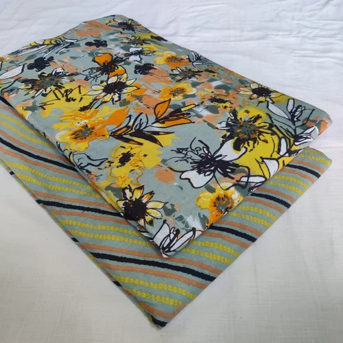 Pure Cotton Fabrics - Multi-Color, Shrink-Resistant | 100% Cotton for Textile Industry