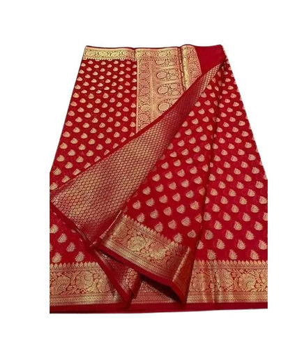 Red Cotton Silk Sarees