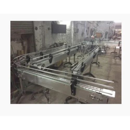 Slat Chain Conveyors - Stainless Steel, 5 Height, Silver Color | Continuous Flow, High Load Capacity, Customizable Length, Smooth Movement, Easy Maintenance, Corrosion-Resistant, Low Noise Operation, Non-Slip Surface