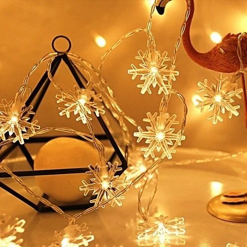 Snowfall Led Lights - Ceramic, Multicolor, Cool White, Incandescent | Festive Use, Multi-Color Lighting, LED Light Source