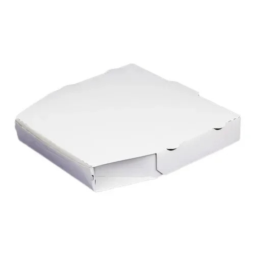 White Pizza Boxes - Durable Eco-Friendly Paper Packaging Box | Ideal for Food Use, Multi-Color Design, Origin: India