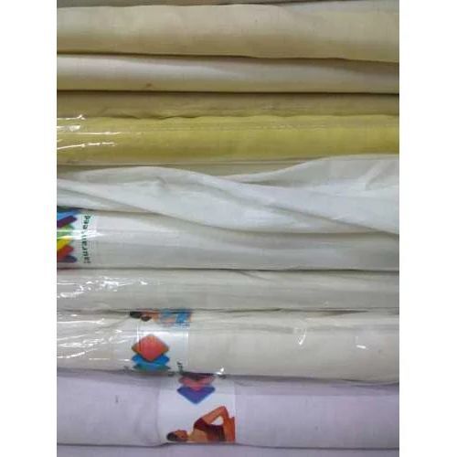 White Premium Lining Fabric - 35-36 Inch Width, 94-97 cm Size | Lightweight, Breathable, Quick-Drying, Wrinkle-Resistant, Fade-Resistant
