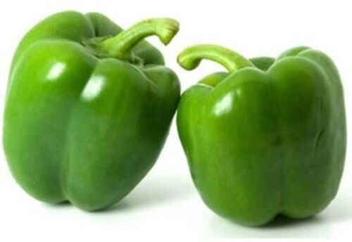Fresh Green Capsicum - Premium Quality, Crisp Texture & Vibrant Color, Rich in Vitamins and Antioxidants, Low-Calorie Fiber Source - 1 Month Shelf Life | Instant Style