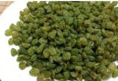 Fresh Green Raisins - Organic, Sweet Taste, 3.1g Protein | Grade AA, Long Shape, Form-Loose, Packed