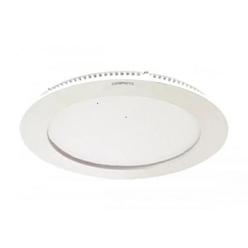 Led Ceiling Panel Light - Plastic, Standard Size, Round Shape, 9 Watt Power Factor, Cool Daylight 4000k | Easy To Install, Shock & Crack Resistant, Energy Efficient