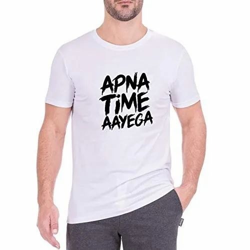 Mens Half Sleeve Printed T Shirts