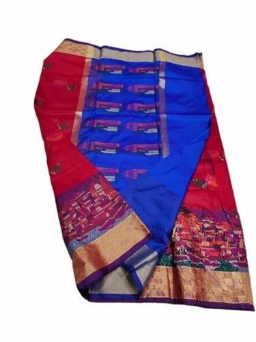 Party Wear Banarasi Semi Silk Sarees