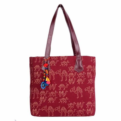 Printed Cotton Hand Bags