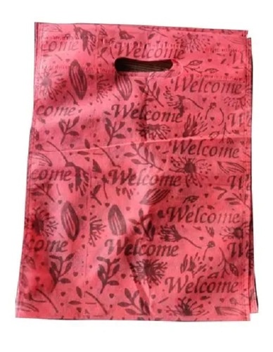 Printed Non Woven Bag - Eco Friendly, Durable Design | Stylish Printed Shopping Bag Without Handle