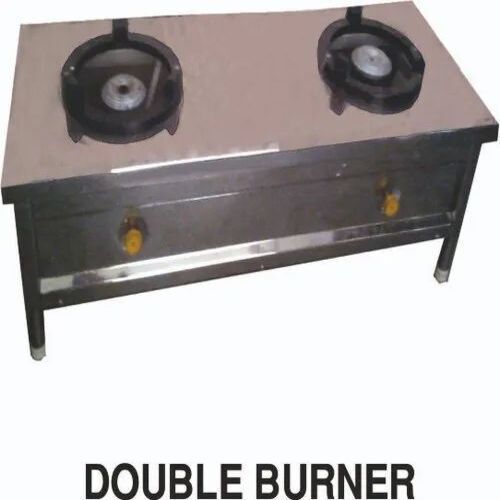 Stainless Steel Double Burner 