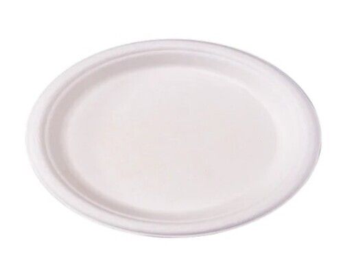 White Round Disposable Plates