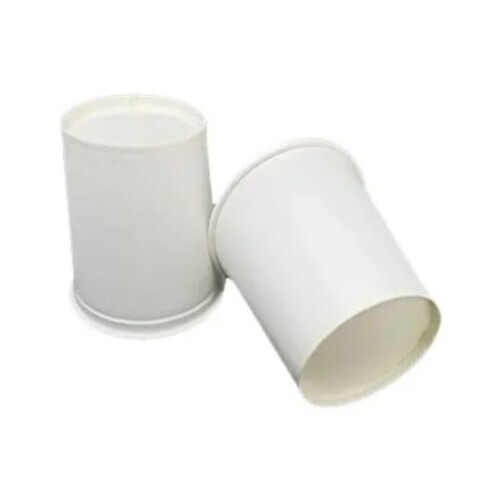 Coffee Paper Cup - 100 Ml, Round Shape , Eco-friendly Material, White Color - Ideal For Parties And Events, 50 Piece Pack