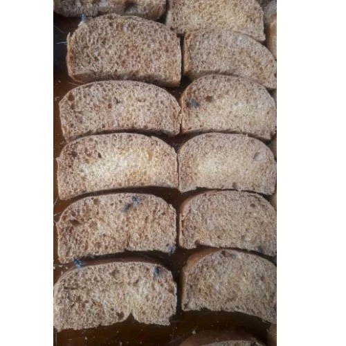 Crispy Suji Rusk Toast - Crunchy Baked Cookies | Eggless, Solid Form, 35 Pieces