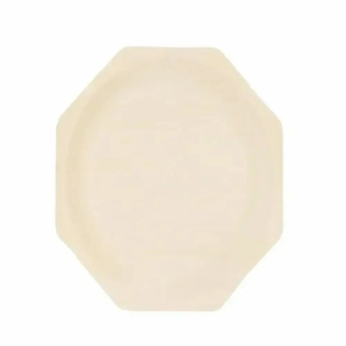 Disposable Ambassador Wooden Plate - Hexa Shape | Eco-Friendly, Ideal for Household Use and Party Supplies