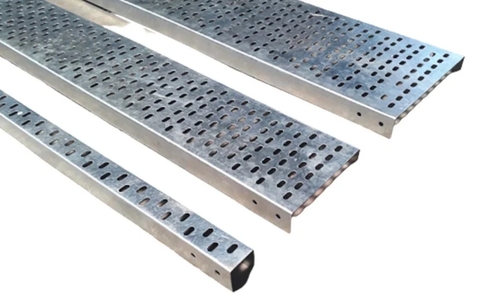 Gi Perforated Cable Trays - Steel, 1.6mm Thickness, Silver | High Thermal Conductivity, Corrosion-Resistant, Flexible Design, Easy Installation, Leak-Proof Connections, Smooth Surface, Long-Lasting Durability