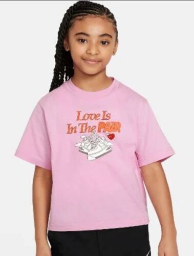 Girls T-shirt - Cotton, Xxs-xxxl Sizes, Pink Color | Fun Prints, Comfort Fit, Durable Stitching, Tagless Design, Wrinkle-resistant, Moisture-wicking