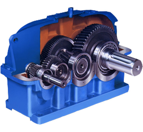 Hoist Gearbox - Color: Blue