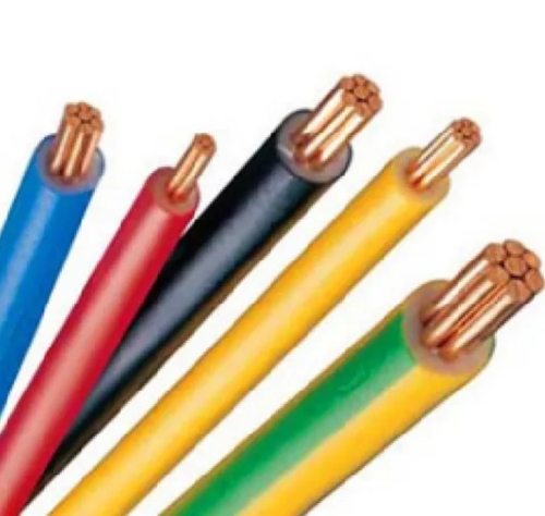 House Wire - Copper Conductor, 0.75 - 6 sqmm Size, Multicolor, High Voltage Rating, Excellent Durability, Superior Flexibility, Corrosion Resistant, 180 cm Length | Ideal for Home Use