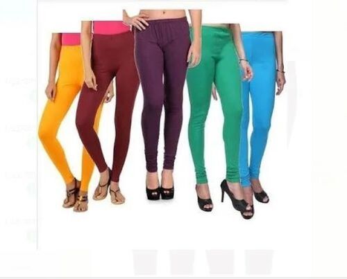 Ladies Plain Legging - Premium Stretchable Fabric, Soft Touch & Breathable Material | High Waist, Slim Fit, Opaque Coverage, Moisture-Wicking, Quick-Dry, Anti-Wrinkle, Washable
