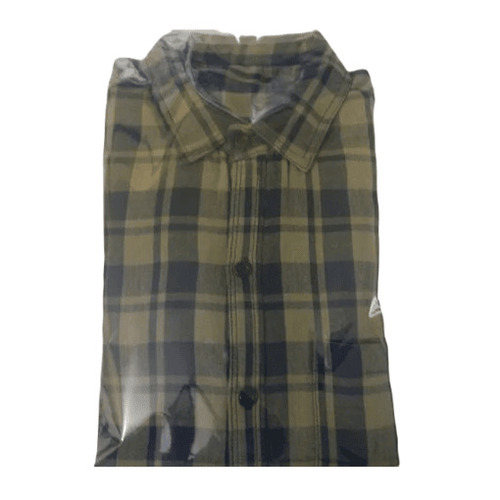 Mens Check Shirts - Cotton, Customized Size, Brown & Black | Breathable, Washable, Anti-Wrinkle, Quick Dry, Regular Fit, Full Sleeves, Casual Wear, Superior Quality