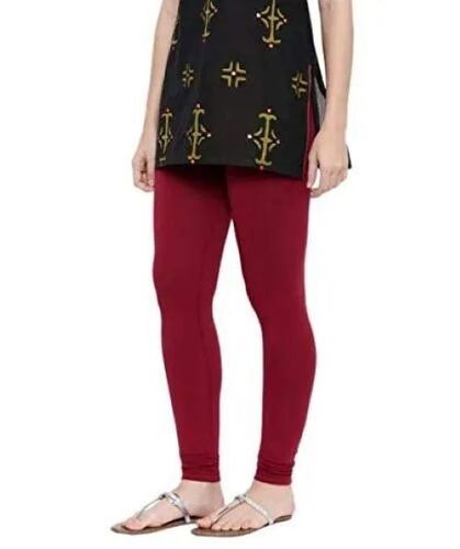 Plain Lycra Ankle Length Legging - Lycra Blend, Sizes: Xs-xl, Dark Brown | Moisture-wicking, Breathable, Stretchable Fabric, Slimming Effect, Anti-wrinkle