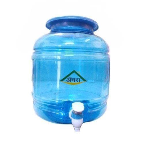 Plastic Water Jar - Color: Blue