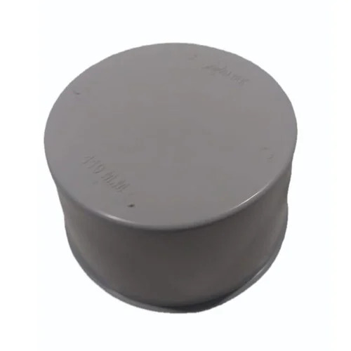 Pvc End Caps - Color: Gray