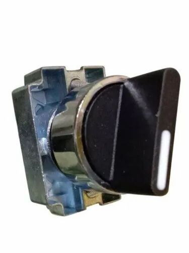 Selector Switch - Plastic & Metal, Customized Size | Black & Silver, IP65 Protection Level, 2 to 4 Switch Positions, Durable and New Quality