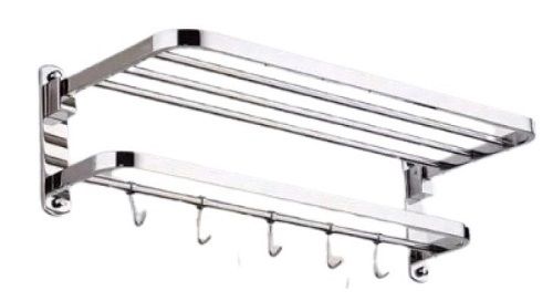 SS Wall Mounted Towel Rack