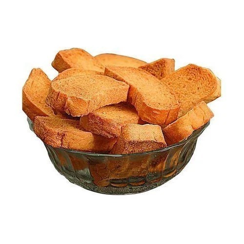 Suji Rusk - Crunchy Baked Cookie, 35 Pieces, Eggless, Solid Form, Unique Shape