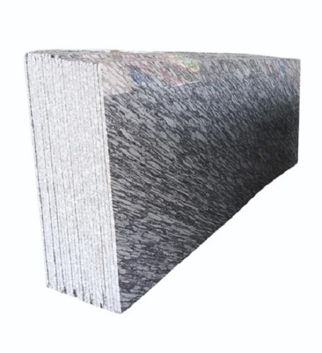White Orissa Granite Slab - 18mm Polished Surface Finish, Scratch Resistant for Flooring Applications