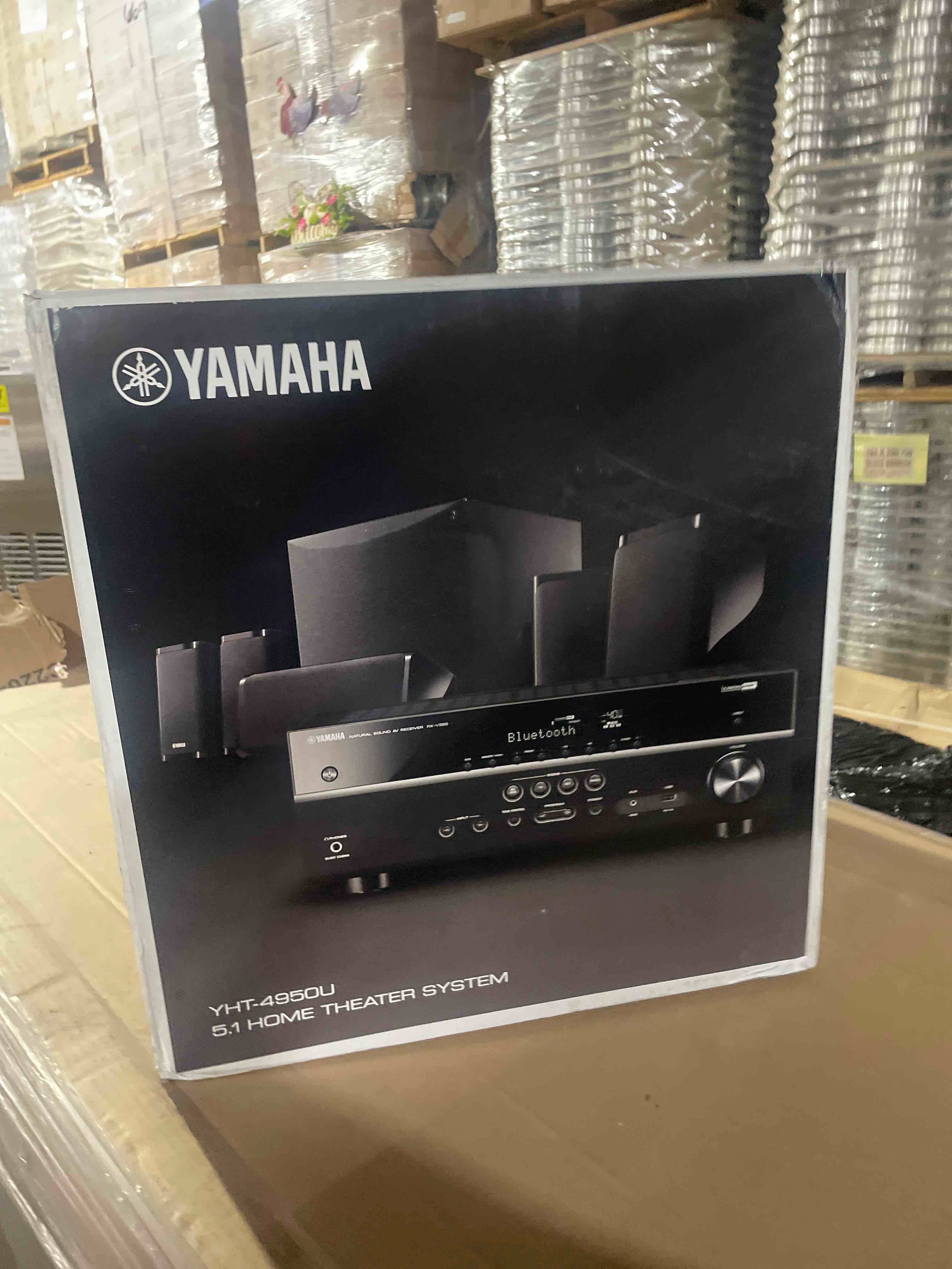 Yamaha YHT-4950U 4K Ultra HD 5.1-Channel Home Theater System with Bluetooth