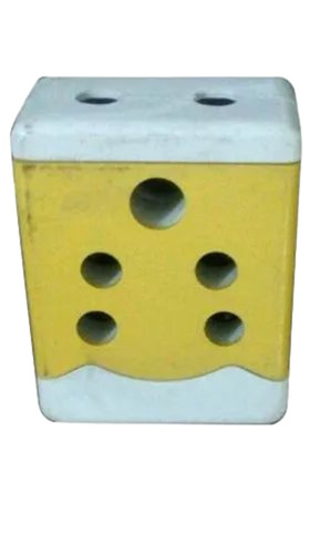 5a Electric Socket - PVC Material, 5 Pin Style, Yellow Color | Application for Industrial Power Switches, Durable & Fine Finishing