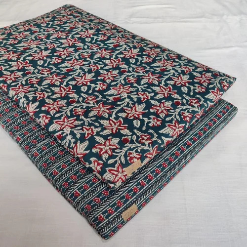 Ajrakh Cotton Printed Fabric By Shree Shyam Textile