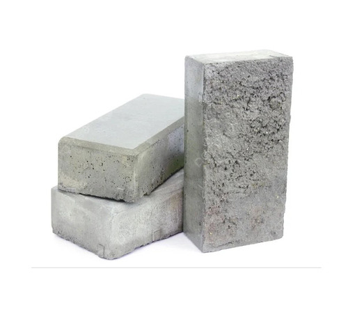 Cement Bricks - 9x4x3 Inch Gray Rectangular Clay Bricks | Heat Resistant, Acid-Resistant, Abrasion Resistant, Sound Insulation, Fire-Retardant