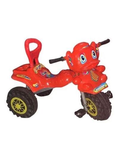 Children Tricycle - Lightweight Plastic Frame, Bright Colors for Kids 1-4 Years | Comfortable Seat, Non-Slip Pedals, Durable Wheels, Safety Handles, Easy Assembly