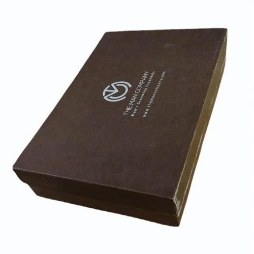 Dark Brown Rectangular Mdf Printed Box