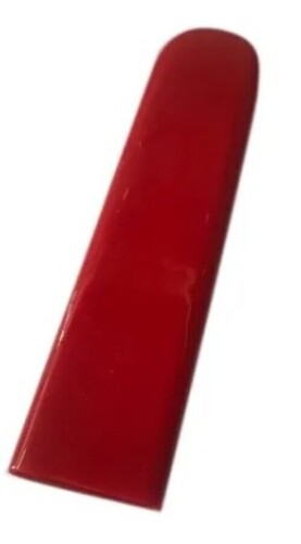 Handle PVC Sleeve - PVC Material, 5 mm Thickness, 2 Inch Length, Red Color | Industrial Application, Type-Flexible for Ball Valves