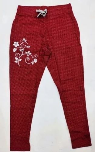 Ladies Maroon Cotton Lower