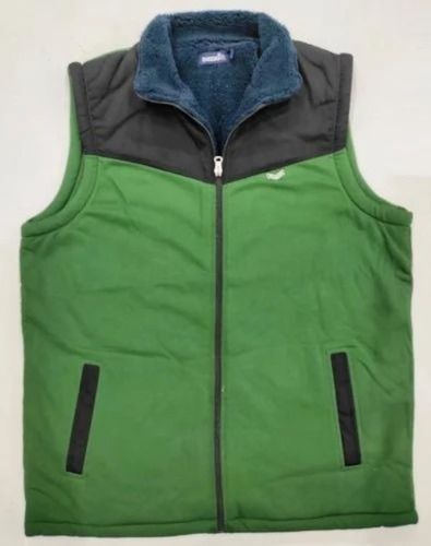 Men Fleece Sleeveless Jackets