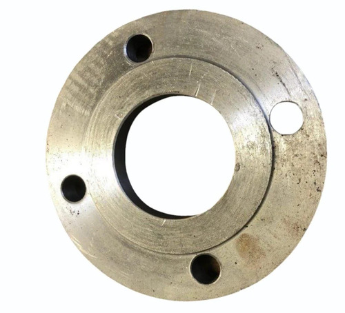 Mild Steel Flanges - Male Connection, Round Shape, Black Surface | High Strength, Cost-Effective, Corrosion-Resistant (with Coating), Leak-Proof, Versatile Applications