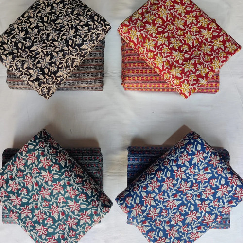 Multi-Color Printed Cotton Fabric - 100% Cotton, Shrink Resistant, Washable | Ideal for Textile Industry Applications