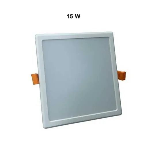 Panel Light - Polycarbonate, 15 Watt, 100-300 V | Flicker-Free Soft Light, Dimmable Options, Eco-Friendly, Uniform Brightness, Slim Profile