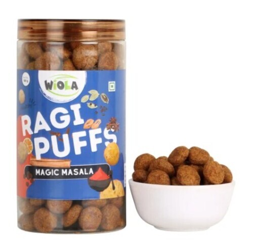 Ragi Puffs Snack - Flavour-Masala Cream & Onion Cheese FSSAI Certified | Box Packaging 6 Months Shelf Life Spicy Taste