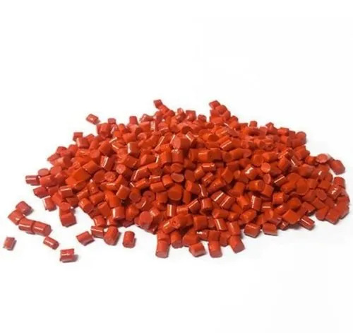 Recycled Red PVC Granules