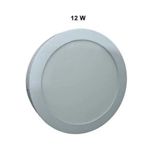 Round LED Backlit Panel Light - Polycarbonate, 12 Watt | Premium Quality, Energy-Efficient, Flicker-Free, Dimmable Options, Long Lifespan, Modern Design, Even Light Distribution, Low Heat Emission, Quick Installation