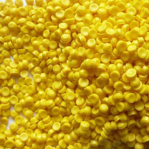 Yellow Pvc Cable Compound Granules