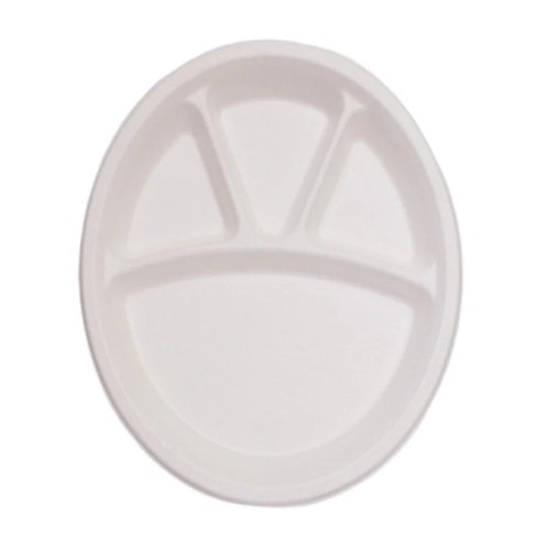 11" 4 CP Disposable Round Plate