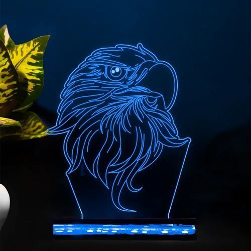 3d Illusion Acrylic Led Lamp Base